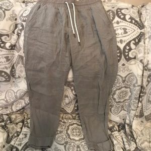 Light Grey Athleta joggers
